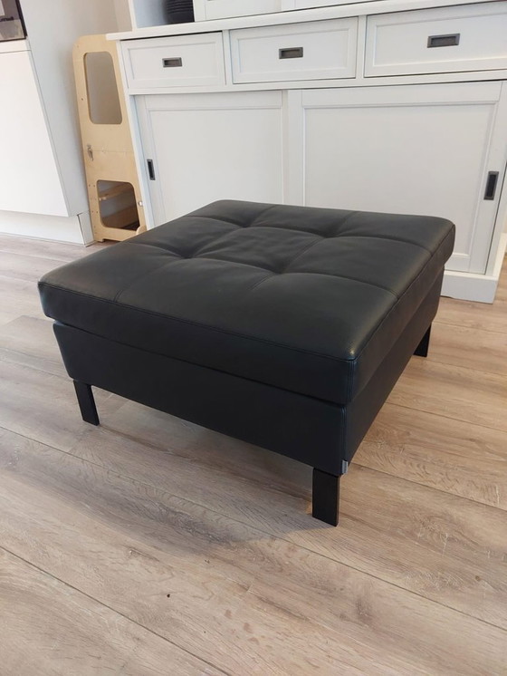 Image 1 of Walter Knoll design pouf – black – made in Germany