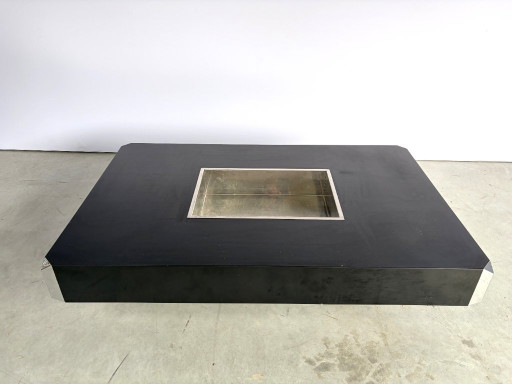 Alveo Coffee Table By Mario Sabot Attributed To Willy Rizzo, 1970s