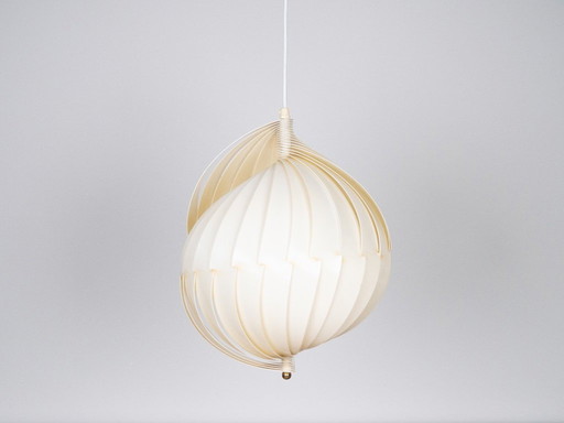 Lampada a sospensione vintage danese Moon di Flemming Brylle e Preben Jacobsen