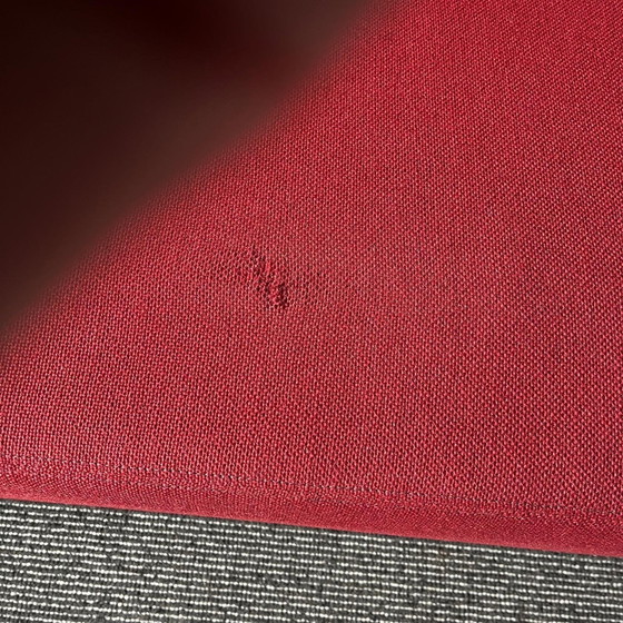 Gelderland Corner sofa 6511 in good condition, Metal, Textile, Red (photo 7 of 7)