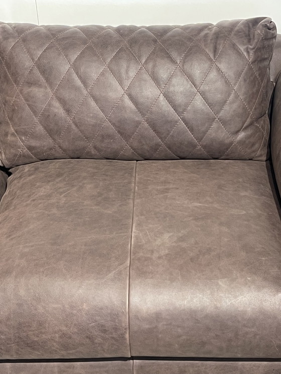 Image 1 of XL STOCK Leder Chaiselongue