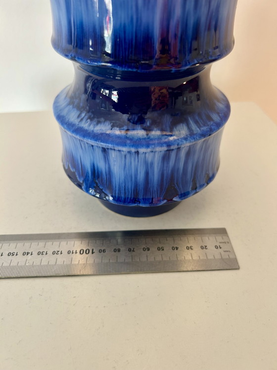 Image 1 of Lampe vase de l'ère spatiale fabriquée à partir d'un vase pagode Scheurich