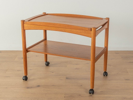 Carrello di servizio anni '60, Poul Hundevad, vintage