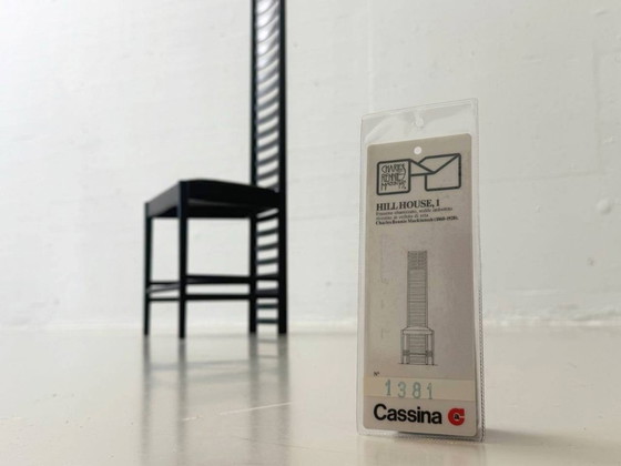Image 1 of Hill House 1 stoel van Charles Rennie Mackintosh voor Cassina