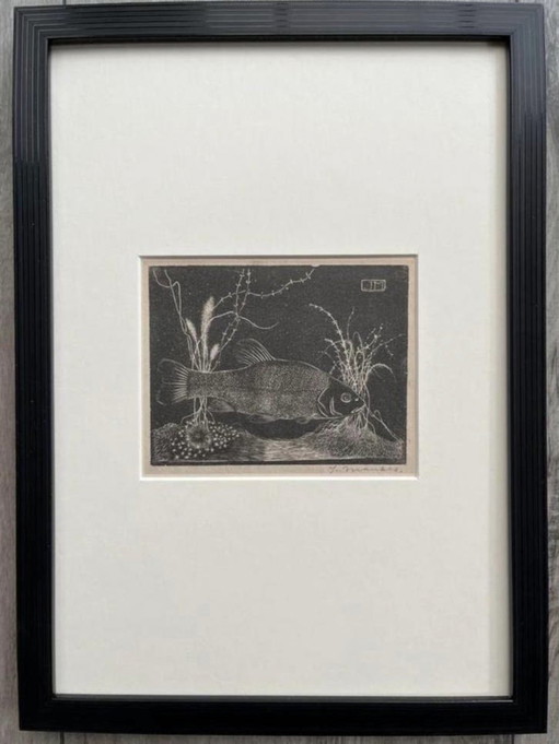 Jan Mankes 1889-1920 / Héliogravure originale Zeelt 1923
