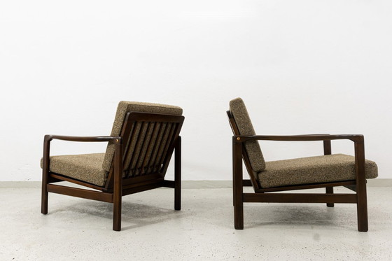 Image 1 of Paar Mid Century Sessel B7522 von Zenon Bączyk, Polen, 1960er Jahre