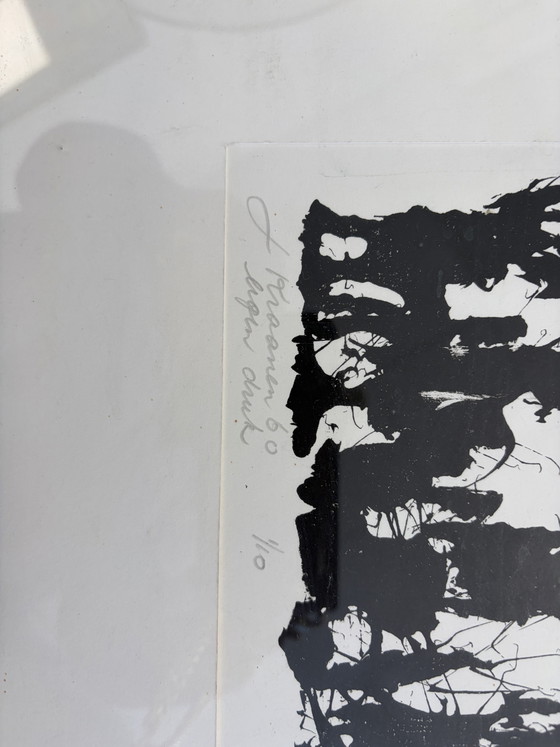 Image 1 of Zeefdruk J.Kraanen 1/10 “Wilgen” 