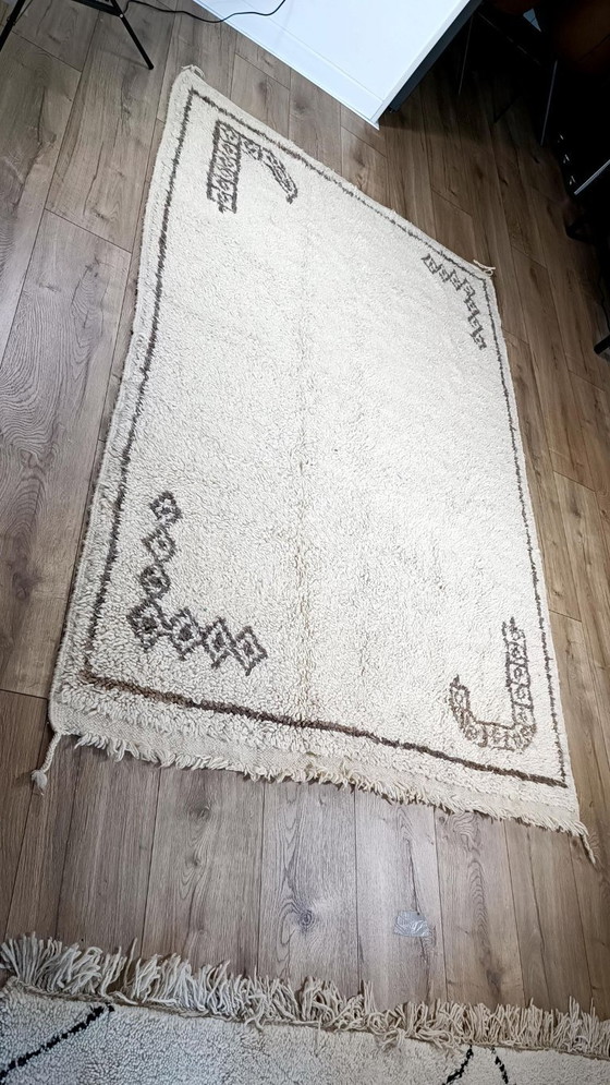 Image 1 of Berberteppich Schurwolle Marokkanischer Teppich - 230 x 135 cm 300 x 200 m Typ B21.6