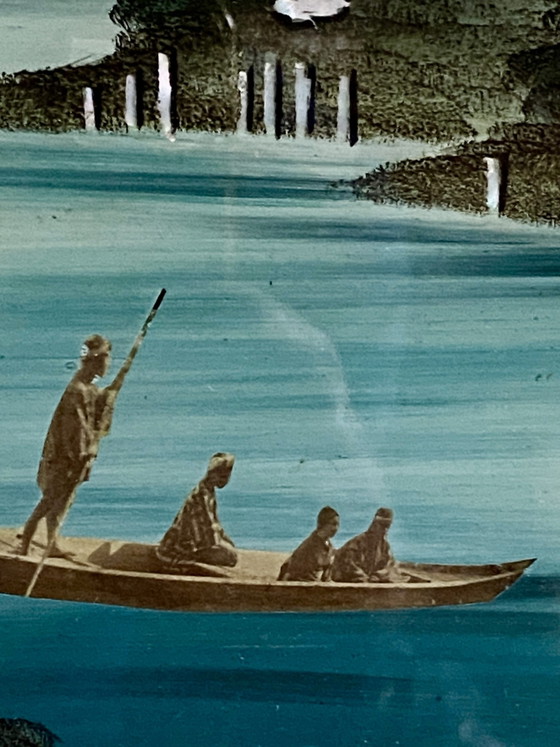 Pittura su vetro rovesciato fine XIX secolo – Dipinti e disegni (photo 5 of 15)