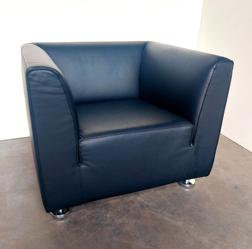 Gelderland 4800 Fauteuil | Zwart Leer | Zgan