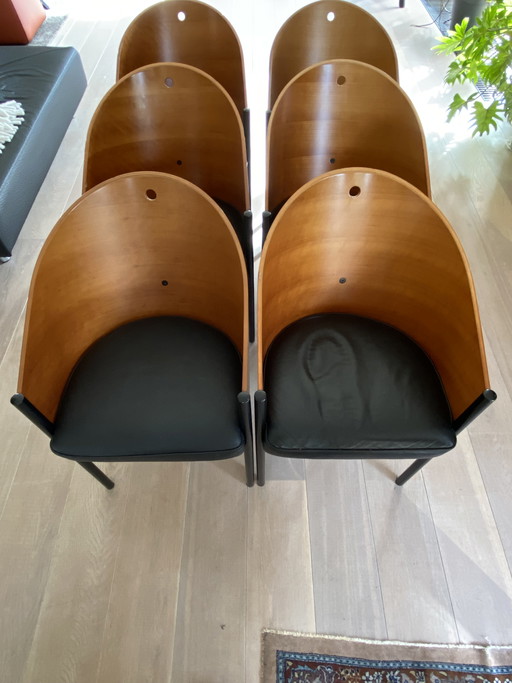 6 x Philip Starck Costes Stuhl