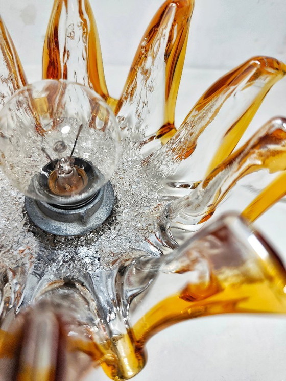 Image 1 of Lampada da tavolo in cristallo. Italia, anni '70.