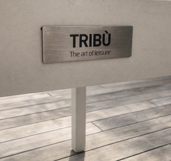 Image 1 of Mesa de comedor de jardín cuadrada TRIBU Natal Alu Teca