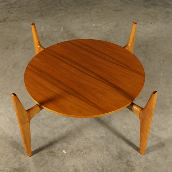 Image 1 of Vintage Walnut Coffee Table - Wilhelm Renz - 1960s