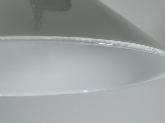 Image 1 of Lampada a sospensione vintage con vetro opalino, anni '60-'70