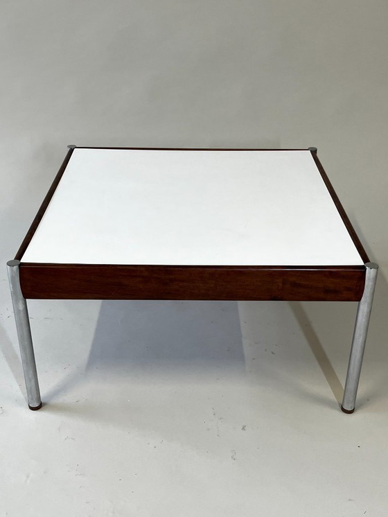 Image 1 of Scandinavian Coffee Table, Teak and Chrome, 1960s