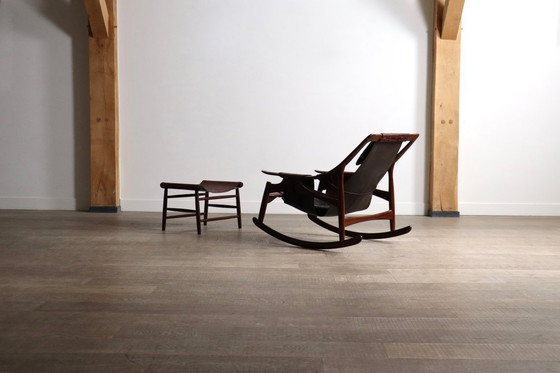 Image 1 of Liceu De Artes E Oficios Schommelstoel, Brazilië, jaren 60