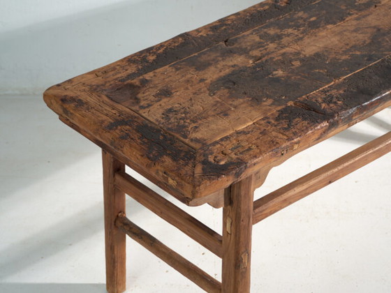 Antiker Konsolentisch aus Kiefernholz – China, circa 1930 – Rustic (photo 17 of 40)