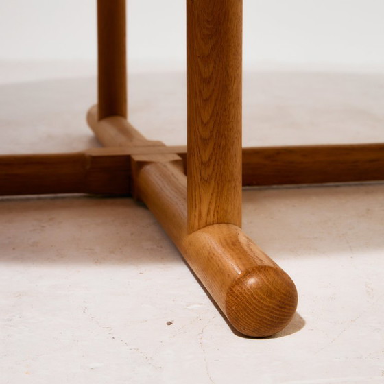 Image 1 of MK10633 Table de salle à manger en chêne restaurée par Kurt Østervig pour Jason Møbler