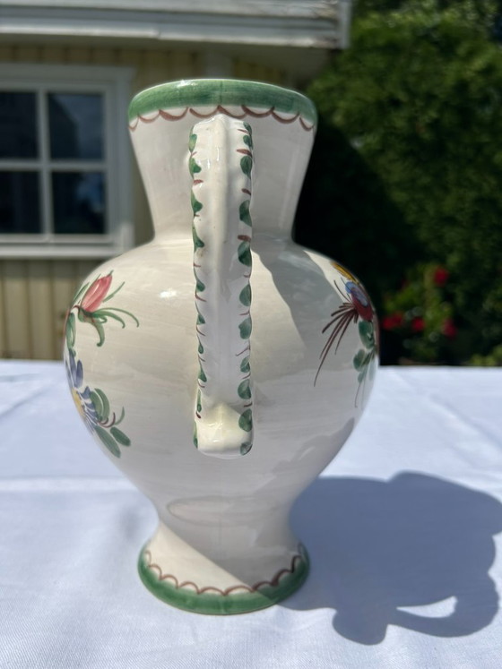 Image 1 of Large vintage jug/vase - Ulmer Keramik 269/0 hand-painted