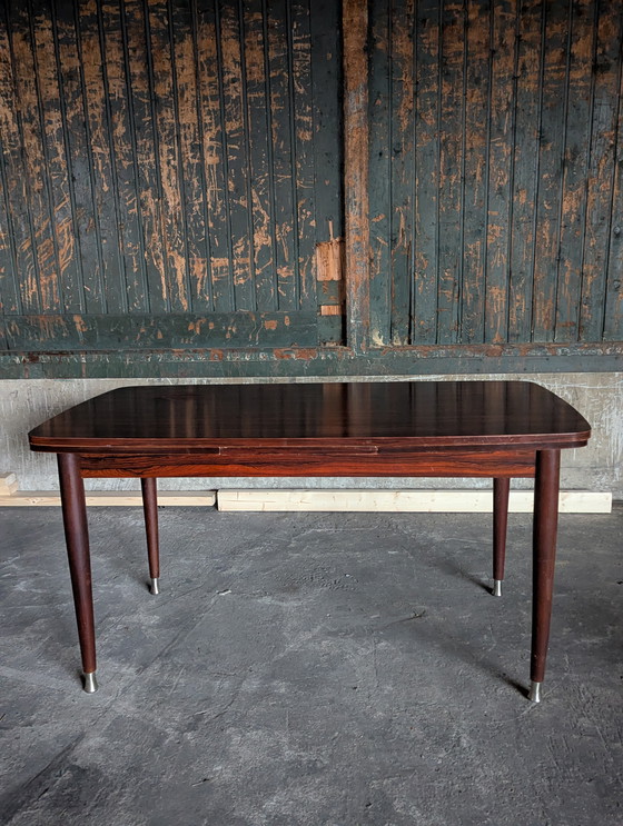 Image 1 of Tavolo da pranzo allungabile vintage - palissandro - L148/244cm