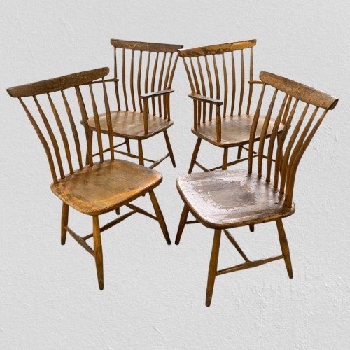 Image 1 of Arrow chairs From Åkerblom & Eklöf For Åkerblom
