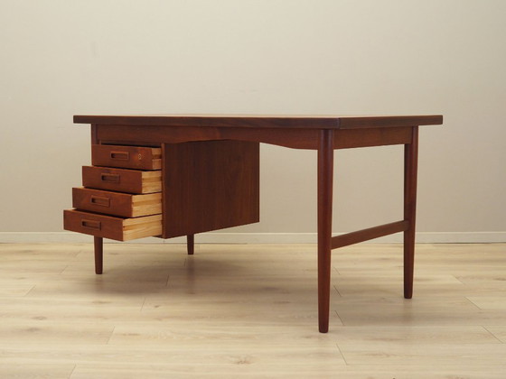 Image 1 of Scrivania in teak, design danese, anni '70, produzione: Danimarca