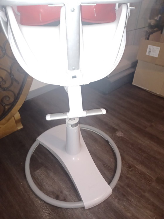 Image 1 of Bloom Fresco Design Grow-with-me Stuhl – Weiß/Rot – Guter Zustand