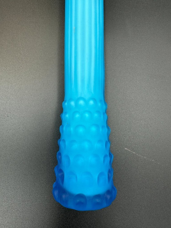 Image 1 of Mouth-blown Überfangglas Vase 1960s