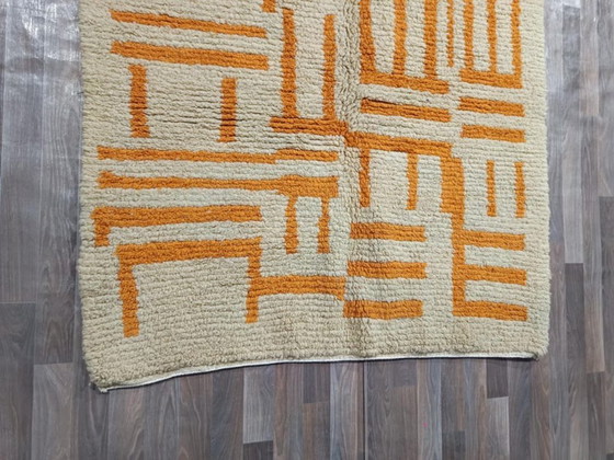 Image 1 of Tapis en laine fait main – coloris personnalisables 200cmx200cm