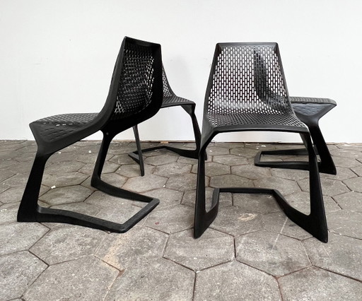 Set di 4 sedie Myto di Konstaton Grcic per Plank, 2008