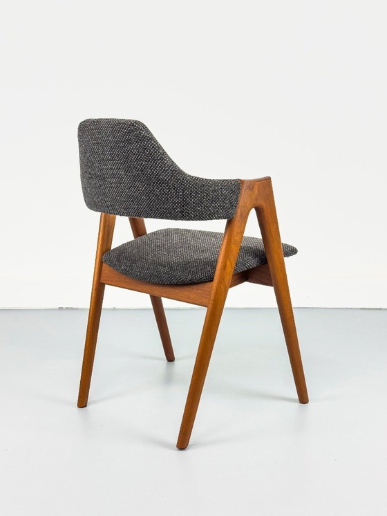 Image 1 of Compass Chair aus Teakholz von Kai Kristiansen für SVA Møbler, 1960er Jahre