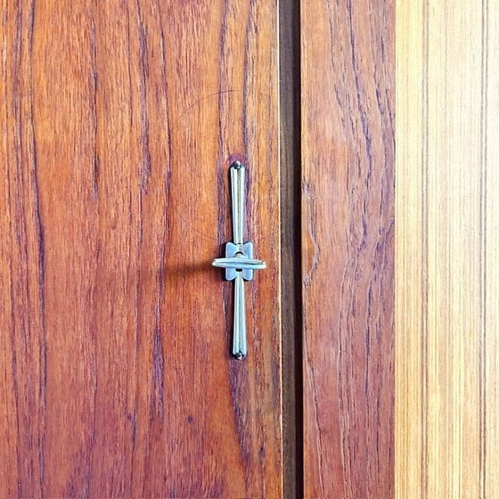 Image 1 of Vintage mid-century duotone deens design kledingkast 1960's