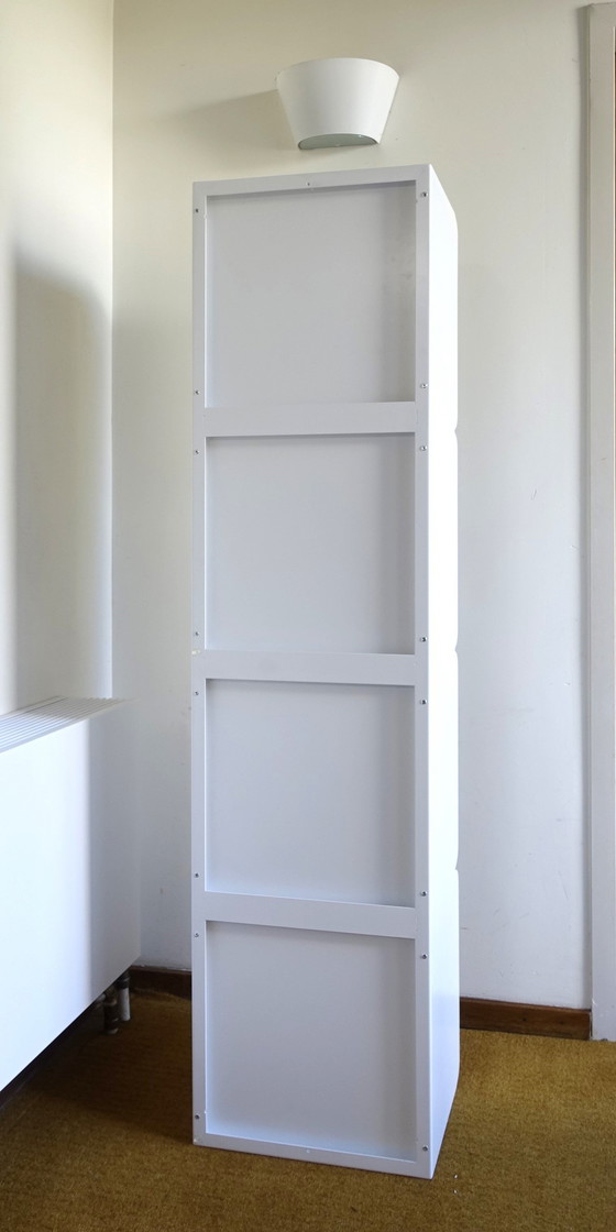 Image 1 of White Cabinet 160X40 Cm Design Nendo For Quodes - On Legs