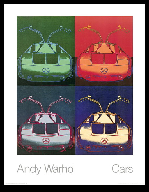 Warhol, Andy - Mercedes-Benz Type C 111 - Art print