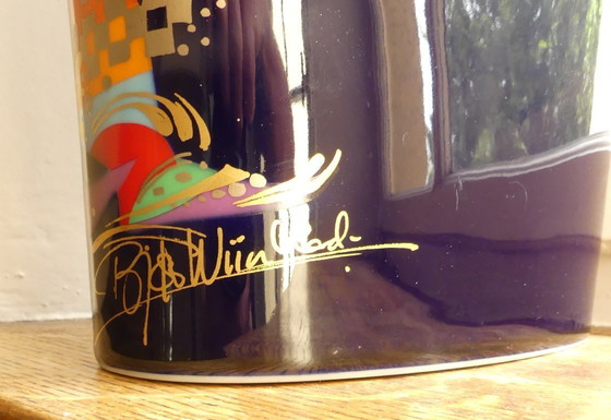 Image 1 of Large vase, 100th anniversary, Rosenthal, Bjørn Wiinblad, UK4aEb