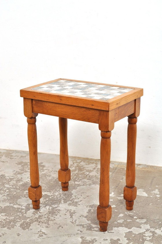 Image 1 of Beistelltisch aus Mosaik, 1960er Jahre