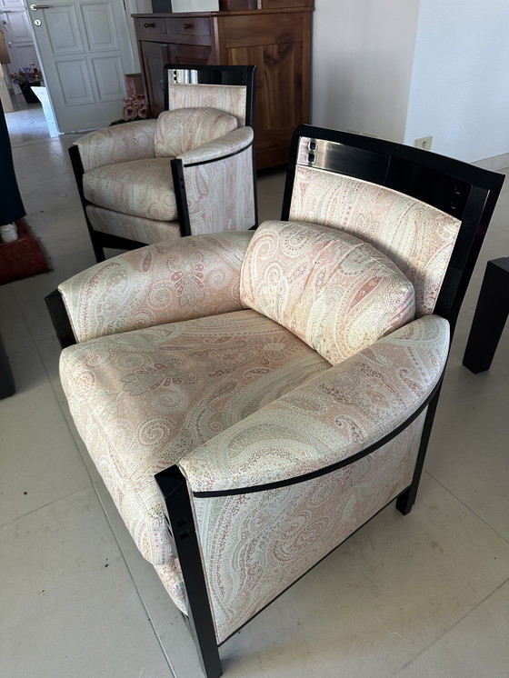 Image 1 of Giorgetti Einsitzer - 2 Stück