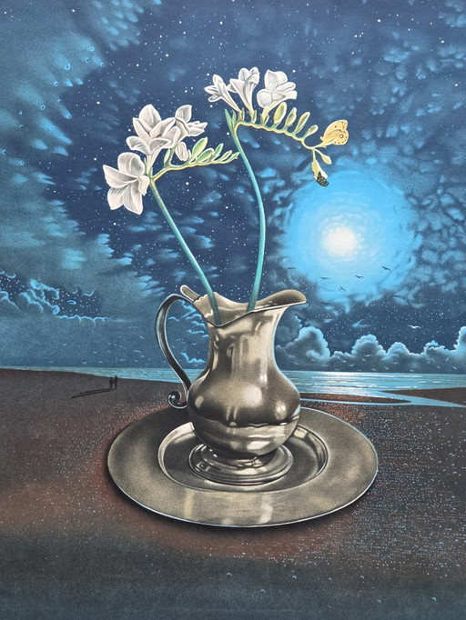 Degans Xavier (1949-) - Lithographie Epreuve d'artiste (ref 4122-10)