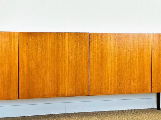 Image 1 of Minimalist Scandinavian teak sideboard, 1960