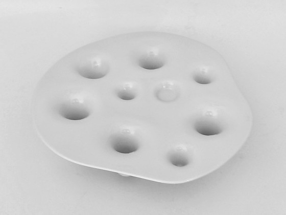 Candlestick Fruit Bowl Set Willem Noyons – Candle holders, Porcelain (photo 9 of 16)