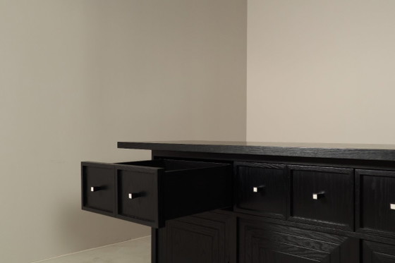 Credenza Architettonica Monumentale in Legno Ebanizzato, Belgio, anni '90 – Credenze (photo 9 of 16)