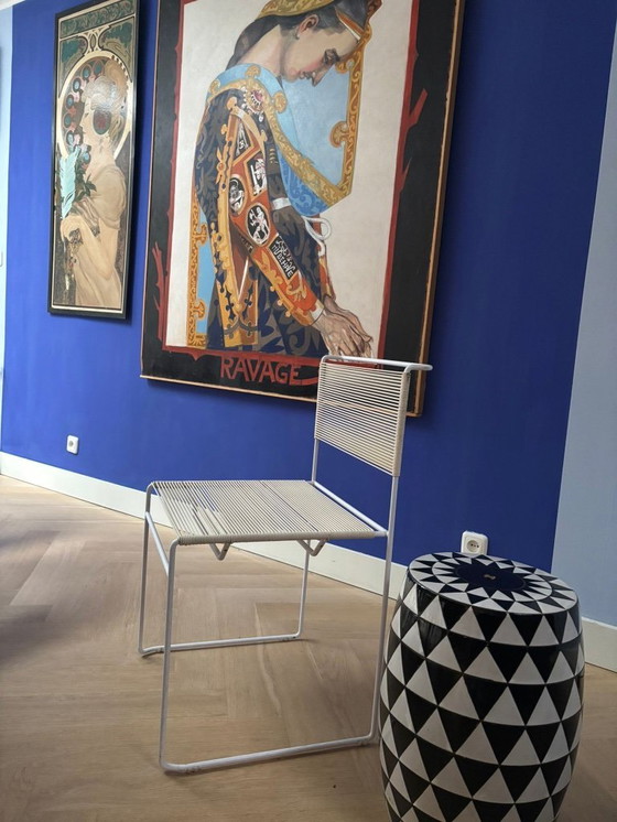 Image 1 of 4x Spaghetti Chair Giandomenico Belotti bianco per Fly Line