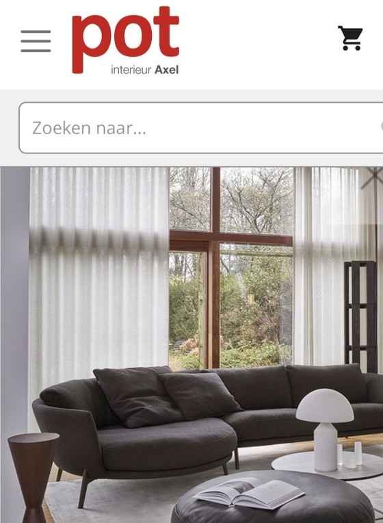 Nieuwstaat Exvlusieve Leolux Design Hoek Bank – Hoekbanken, Textile (photo 6 of 10)