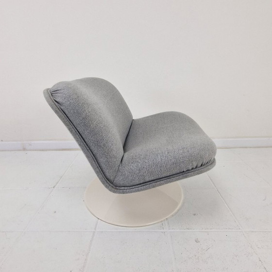 Image 1 of Pair of Artifort Model 508 Swivel Lounge Chairs by Geoffrey Harcourt, 1980s