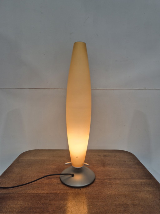Vetri Murano vintage rocket atomic table lamp
