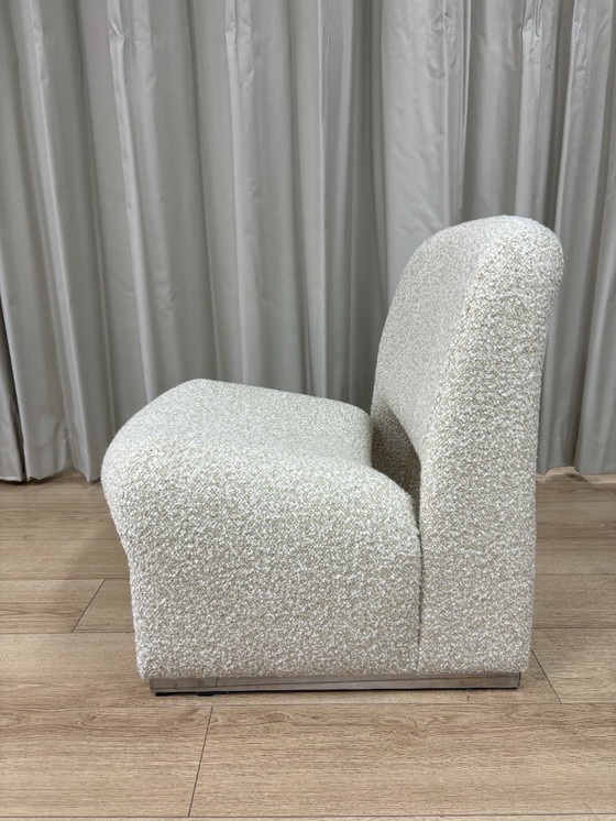 Image 1 of Poltrone 'Alky' nello stile di Giancarlo Piretti | Rivestite
