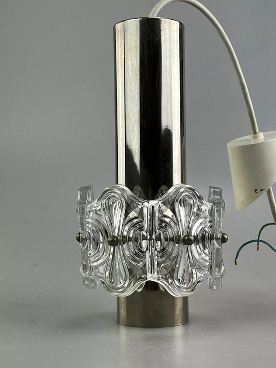 Image 1 of 60s 70s lamp lamp glass ceiling lamp hanging lamp space age design