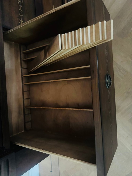 Drexel Heritage Entertainment Center / TV Cabinet – Covington Finish | Solid Mahogany – Wall cabinet, Wood (photo 12 of 14)