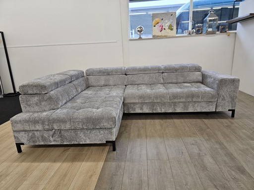 New - Corner/Sofa Bed + Storage Space